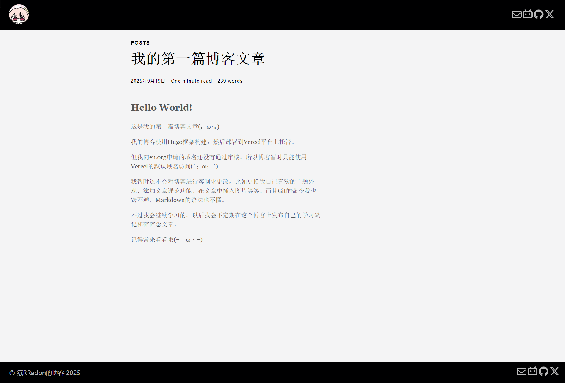 Ananke主题博客2 Ananke主题博客2